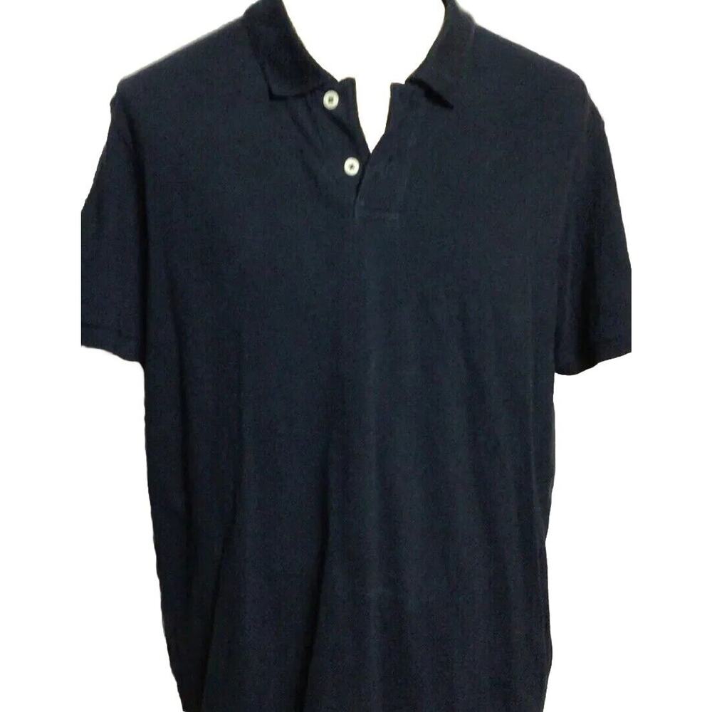 Aeropostale Polo Shirt SZ 2 XL Dark Blue Casual Lightweight Rugby 100% Cotton
